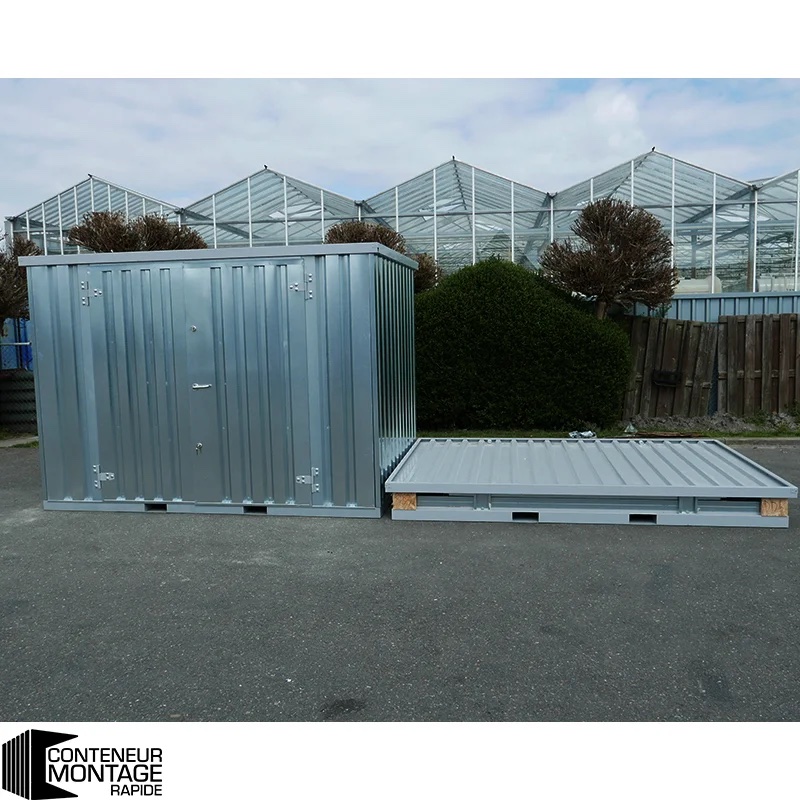 Contenedor 6 X 2 M Desmontable - Con Puerta Doble En El Lado 6 Metros (Lado Grande)